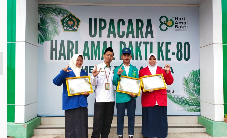 OSIS MTsN 6 Kulon Progo Terproduktif Kedua Publikasi Awards